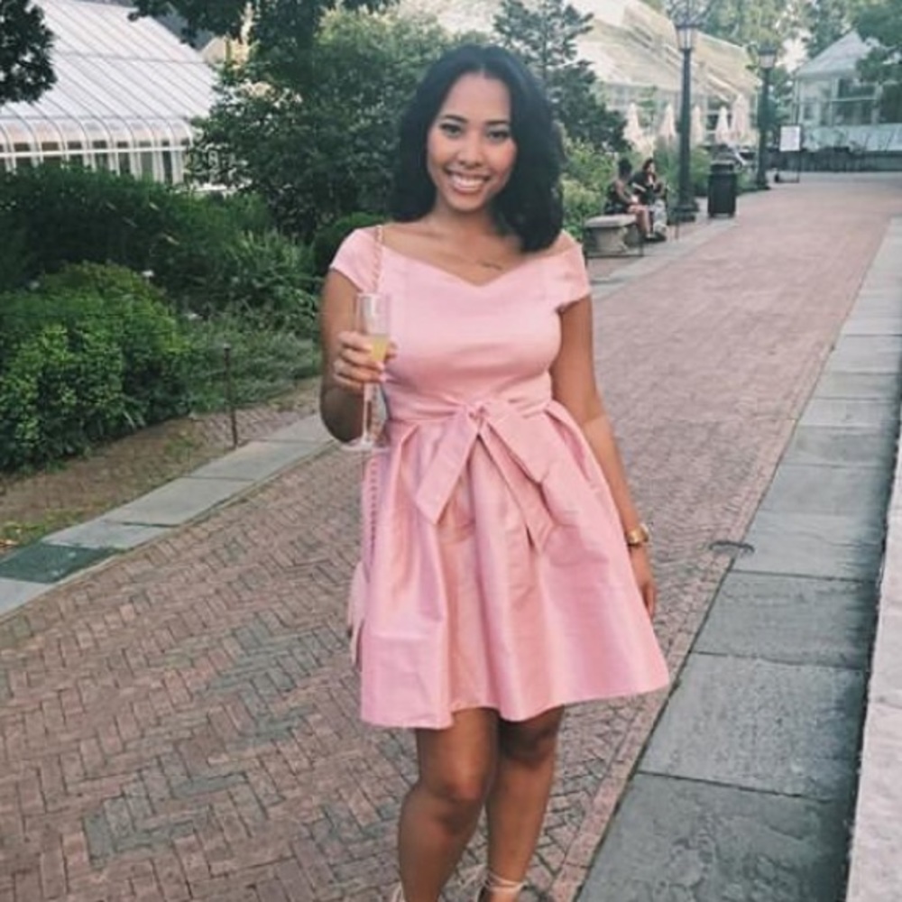 Pink dress